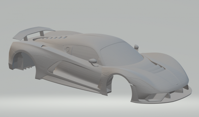 hennesseyvenom f52020 3D Print Model .c4d .max .obj .3ds .fbx .stl .blend 