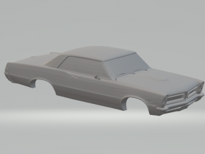 pontiac gto 66 3D Print Model