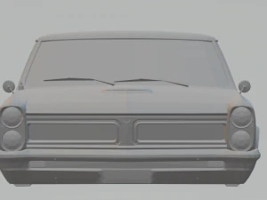 pontiac gto 66 3D Print Model