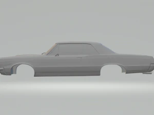 pontiac gto 66 3D Print Model