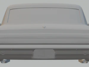 pontiac gto 66 3D Print Model