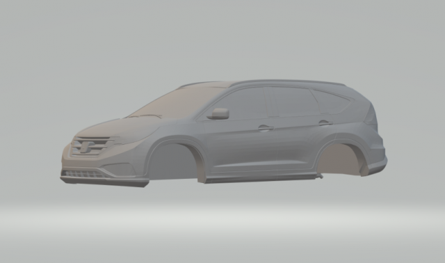 honda crv 2016 3D Принт Модель .c4d .max .obj .3ds .fbx .stl .blend 