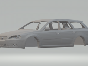 subaru legacy 2003 3D Print Model