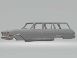 chevy nova wagon hr Modelo de Impressão 3D