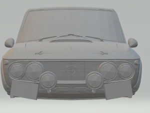 Lancia fulvia 3D Print Model