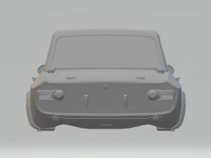 Lancia fulvia 3D Print Model