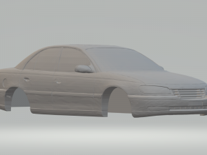 opel omega 95 slot car Modelo de Impressão 3D