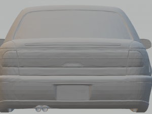 opel omega 95 slot car 3Dプリントモデル