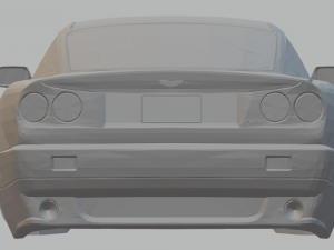 Aton martin v8 vantage 3D Принт Модель