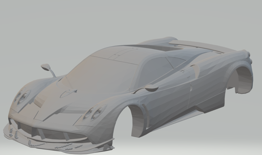 Pagani Huayra 3d Model In Vehicle 3dexport