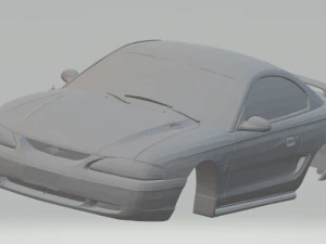 マスタング GT クーペ 95 3Dプリントモデル