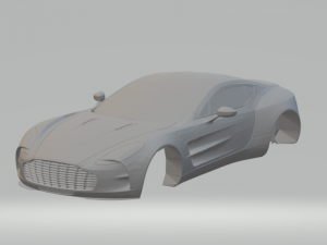aston martin one 3D Print Model