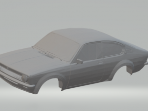 kadett c german cars 3D Print Model