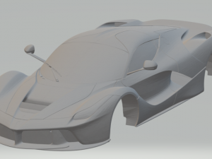 ferrari la ferrari 3D प्रिंट मॉडल