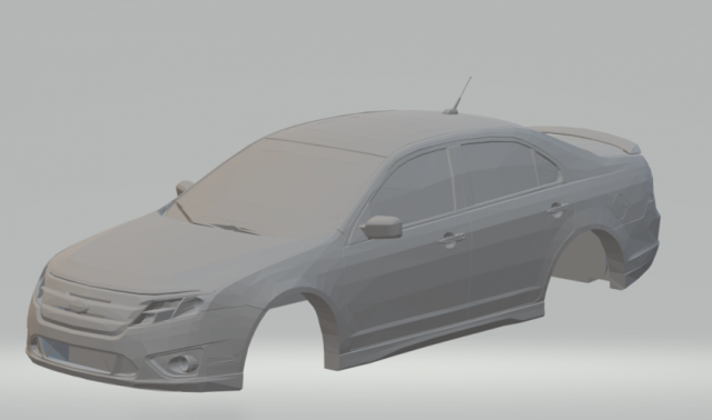fusion 3D Print Model .c4d .max .obj .3ds .fbx .stl .blend 