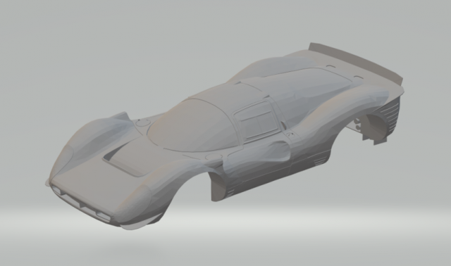 ferrari330p4 3Dプリントモデル .c4d .max .obj .3ds .fbx .stl .blend 