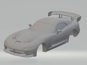 dodge viper acr 3D Print Model