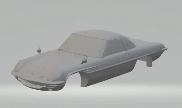 mazda cosmos 3D Print Model .c4d .max .obj .3ds .fbx .stl .blend 