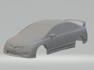 Honda civic 07 Modelo de impresión 3D