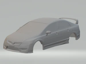 Honda civic 07 3D Print Model