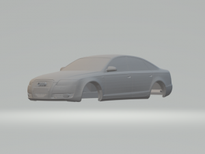 audi s6 3D Print Model