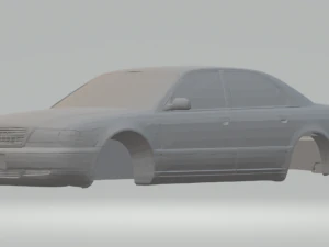 audi a8 sedan slotcar 3D Print Model