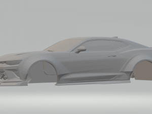 chevrolet custom camaro ss 2016 3D Print Model