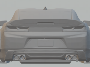 chevrolet custom camaro ss 2016 3D Print Model