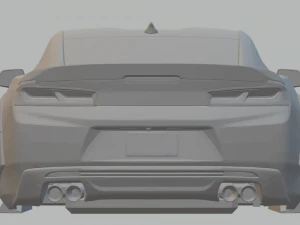 chevrolet custom camaro ss 2016 3D Print Model