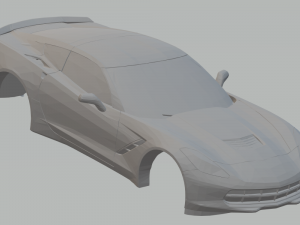 chevrolet corvette stingray 2015 3D Print Model