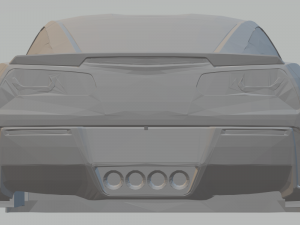 chevrolet corvette stingray 2015 Modello di stampa 3D