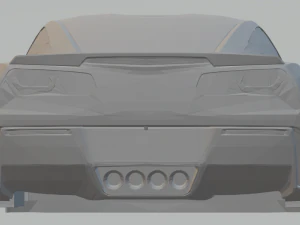chevrolet corvette stingray 2015 3D Print Model