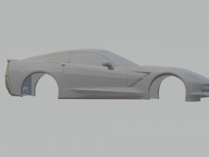 chevrolet corvette stingray 2015 Modello di stampa 3D