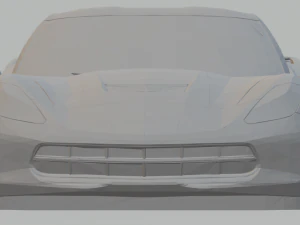 chevrolet corvette stingray 2015 3D Print Model