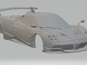 pagani huayra bc roadster drago viola 2019 3D Print Model