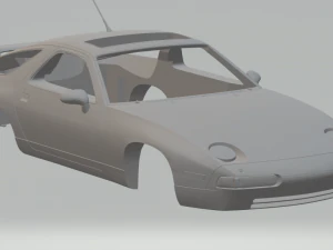 porsche 928 gts 3D Принт Модель