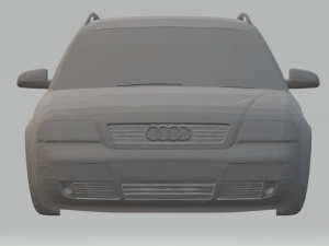 audi a6 c5 avant 2002 3D Baskı Modeli