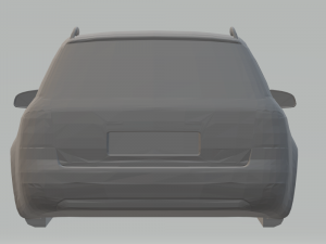 audi a6 c5 avant 2002 3D Baskı Modeli