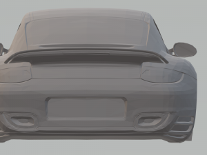 porsche 911 turbo 2012 Model Cetak 3D