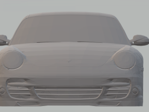 porsche 911 turbo 2012 Model Cetak 3D