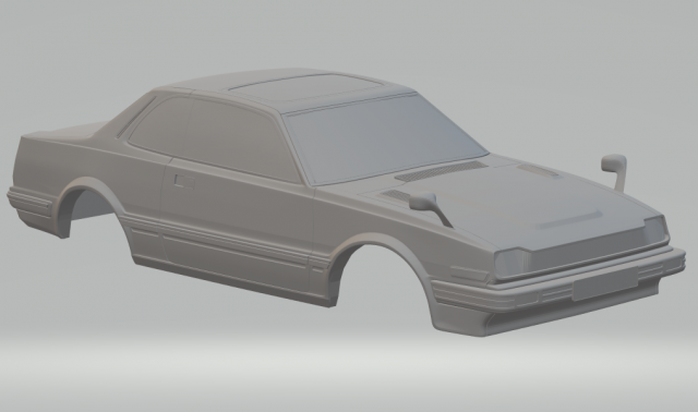 honda prelude mk1 78 Modelo de Impressão 3D .c4d .max .obj .3ds .fbx .stl .blend 