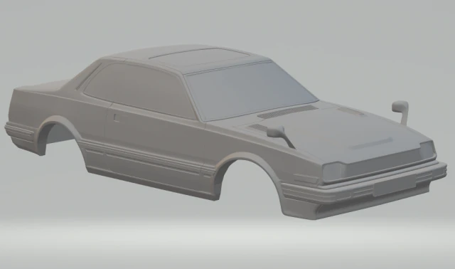 honda prelude mk1 78 3D Print Model .c4d .max .obj .3ds .fbx .stl .blend 