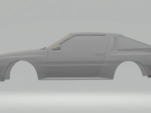 mitisubishi starion 88 3D Print Model
