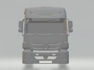 mercedes benz actros 3Dプリントモデル