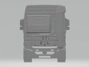 mercedes benz actros 3Dプリントモデル
