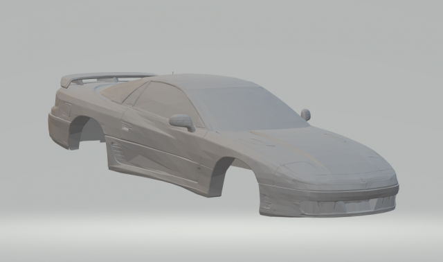 1992 mitsubishi 3000gt 3D प्रिंट मॉडल .c4d .max .obj .3ds .fbx .stl .blend 