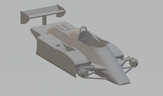 mclaren f1 mp4-1b slotcar Model Cetak 3D .c4d .max .obj .3ds .fbx .stl .blend 