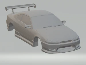 nissan silvia s15 mona lisa 3D Print Model