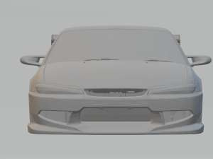 nissan silvia s15 mona lisa Model Cetak 3D