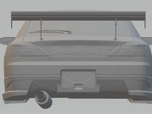 nissan silvia s15 mona lisa Model Cetak 3D